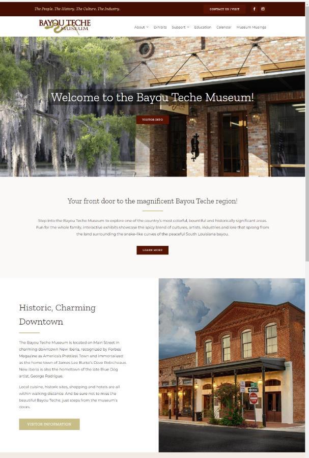 Chateau Royale, Pet Friendly, On Bayou, Downtown! New Iberia Buitenkant foto
